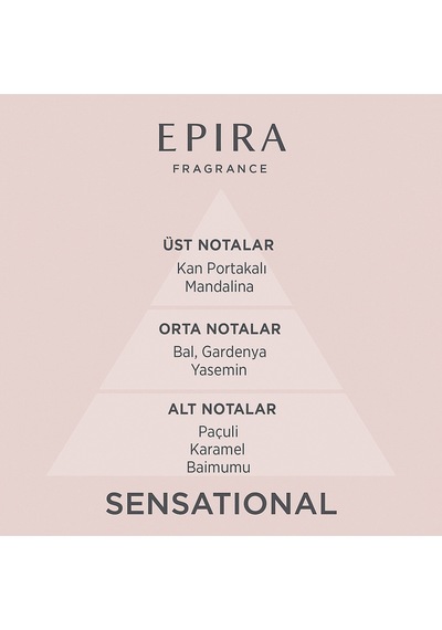 Epira Fragrance Sensational Kadın Parfüm EDP 50 ML