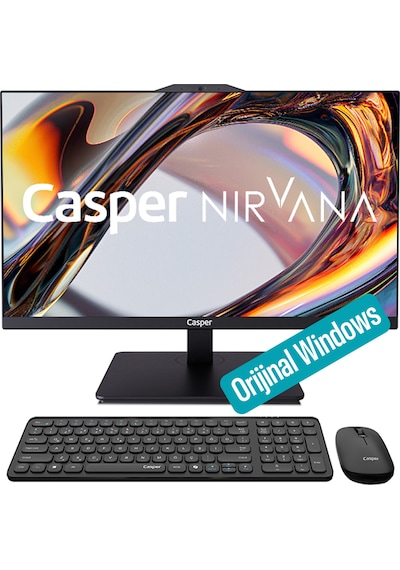 Casper Nirvana  A80.1362-DX00A-V-S  i7-13620H 32 GB  2 TB NVME SSD W11H AIO Masaüstü Bilgisayar