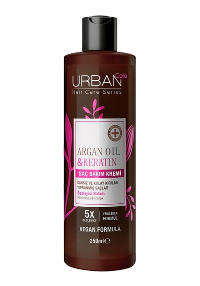 Urban Care Argan Oil & Keratin Saç Bakım Kremi 250 Ml 5 Adet