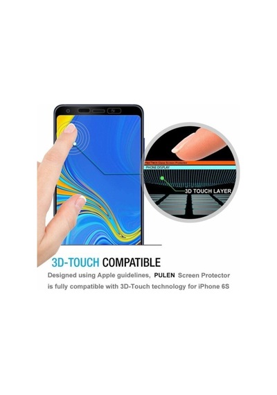 Samsung Uyumlu Galaxy A9 2018 5D Tam Kaplayan Ekran Koruyucu Cam (388125168)