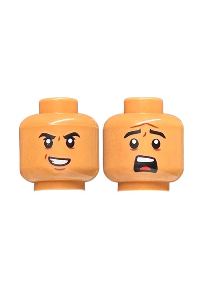 Minifigür Parçaları: Kafa: 3626pb2639