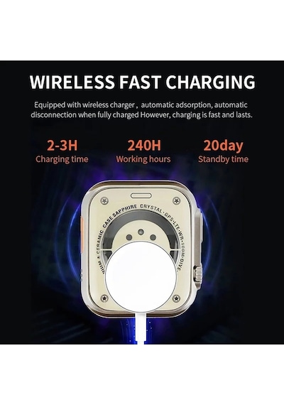 Togo Watch 8 Ultra G8s Smart Watch Yeni Nesil New Generation Süper Hd Ekran Android + Apple