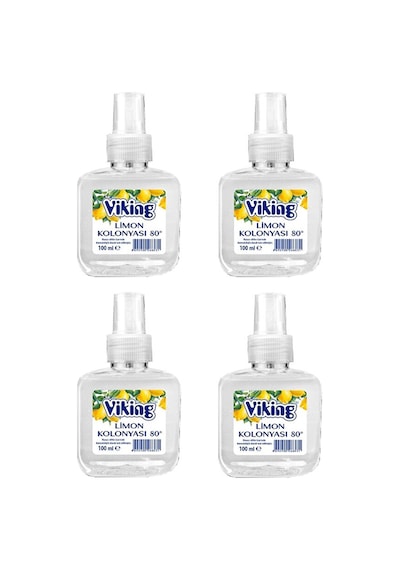 Viking 80° Limon Kolonyası Sprey 4 x 100 ML