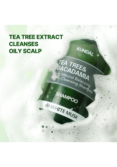 Sorunlu Saç Derisine Özel Şampuan Tea Tree & Macadamia Deep Cleansing Shampoo Baby Powder