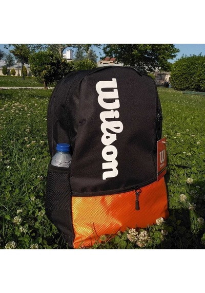 Shopiolog Wilson Turuncu Sırt Çantası Unisex Çift Gözlü Çanta Turuncu