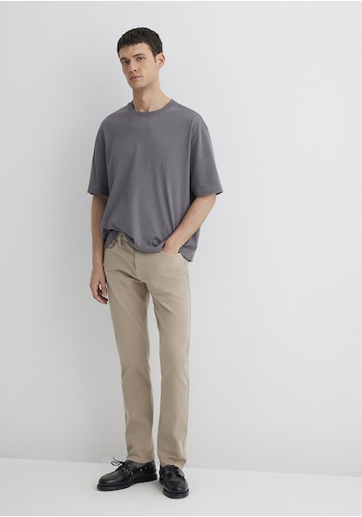 Mavi 0042286571 Jake Comfort Gabardin Erkek Pantolon Kahverengi