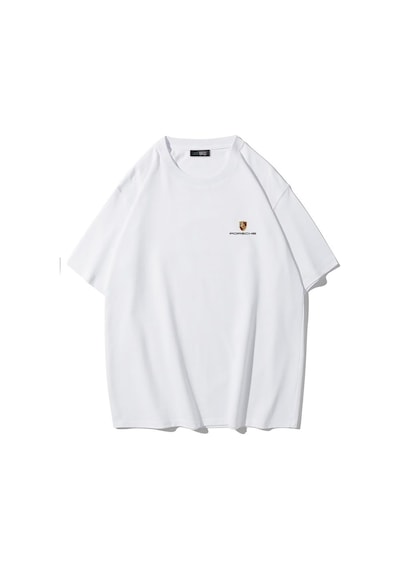 Brz Collection Unisex Oversize 911 Gt3 Rs T-shirt Beyaz-beyaz Beyaz