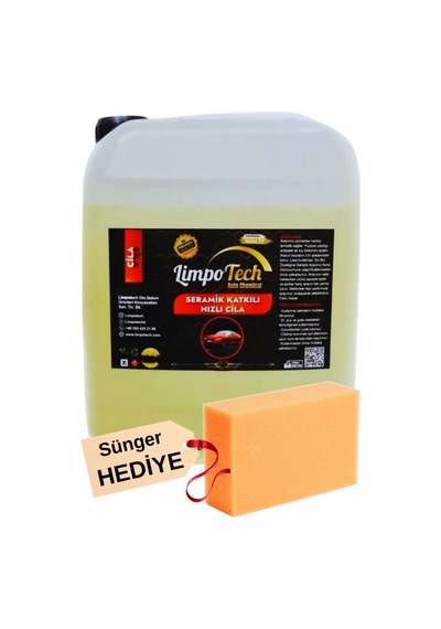 Hızlı Cila Wax Boya Koruma Islak Cila Seramik Katkılı 5 Kg Yıkama Sonrası Kullanım