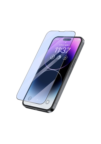 Apple Uyumlu   iPhone 13 Pro Ekran Koruyucu Recci Anti-blue Light Cam Ekran Koruyucu