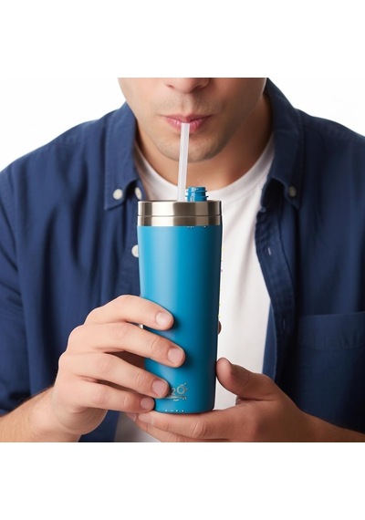 Gri Paslanmaz Çelik Pipetli Termos Kupa - 660 Ml Büyük Boy Venti - Sıcak Ve Soğuk Tutan Mug - Araç Ve Ofis Tipi Bardak Mavi Çok Renkli Gri Paslanmaz Çelik Pipetli Termos Kupa - 660 Ml Büyük Boy Venti - Sıcak Ve Soğuk Tutan Mug - Araç Ve Ofis Tipi Bardak Mavi Çok Renkli