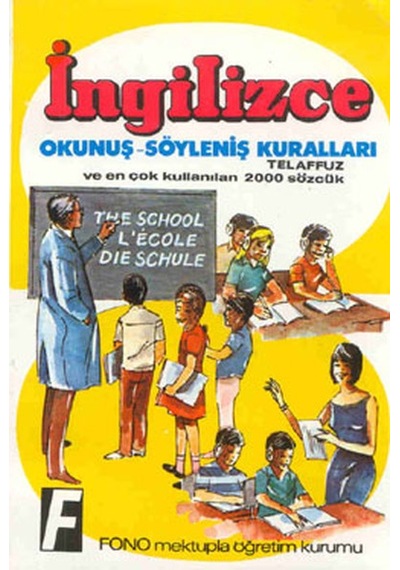 İngilizce Okunuş-Söyleniş Kuralları - Gordon Jones -  Şükrü Meriç - Fono Yayınları