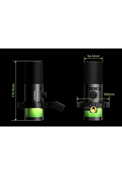 Takstar Gx5 Usb-c/xlr Siyah Kondenser Mikrofon Masaüstü Stand