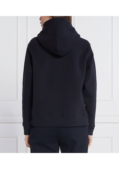 Tommy Hilfiger Newyork Bayan Kapşonlu Sweatshirt Siyah