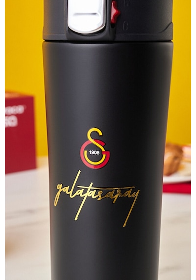 Karaca X Galatasaray Çelik Sızdırmaz Termos Kutulu 450 Ml Gümüş