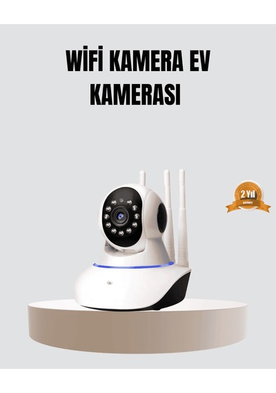 Hd Ip Kamera Gece Görüşlü Hareket Sensörlü Çift Yönlü Sesli Mobil Takip