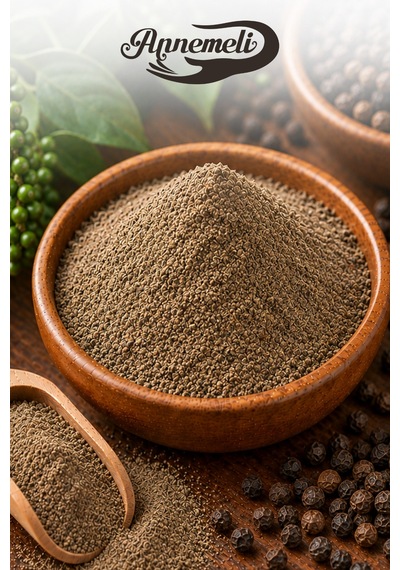 Toz Karabiber 100 Gr İnce Öğütülmüş Karabiber, Aromatik Baharat, Et, Tavuk Ve Yemekler İçin