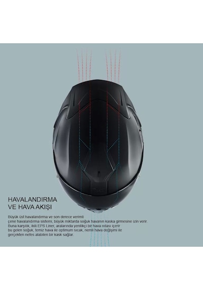 Nexx Sx.100r Skidder Kask Mat Siyah Turuncu