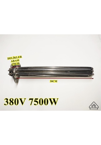 7500Watt Üçgen Kafa Boyler Endüstriyel Bulaşık Makinesi Rezistans - 509408382