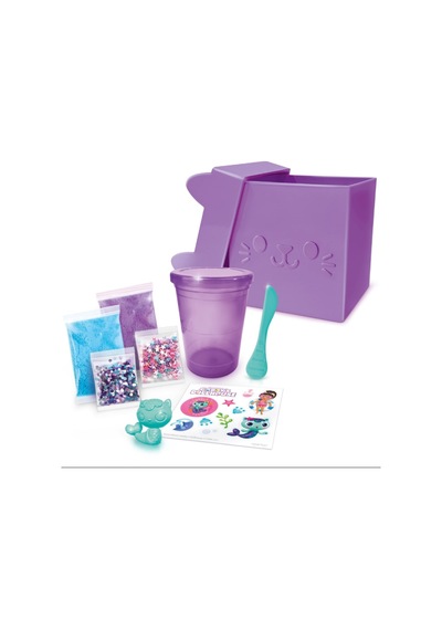 Gabby's Dollhouse Gizemli Mor Kutu Slime Seti