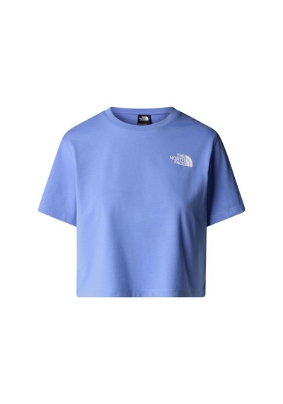 The North Face Kadın Sımple Dome Cropped Relaxed Tişört Nf0a87u40yı1 Mavi