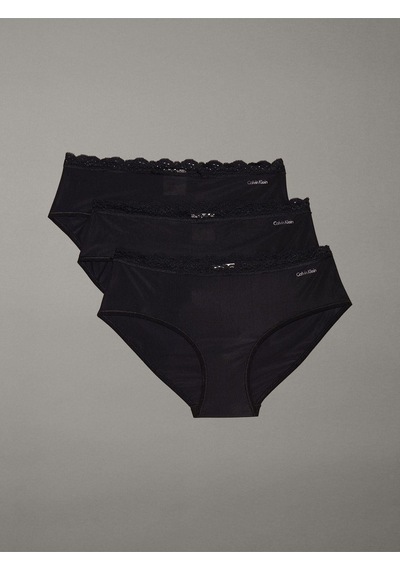Calvin Klein Hıpster 3pk Külot-9100 Black