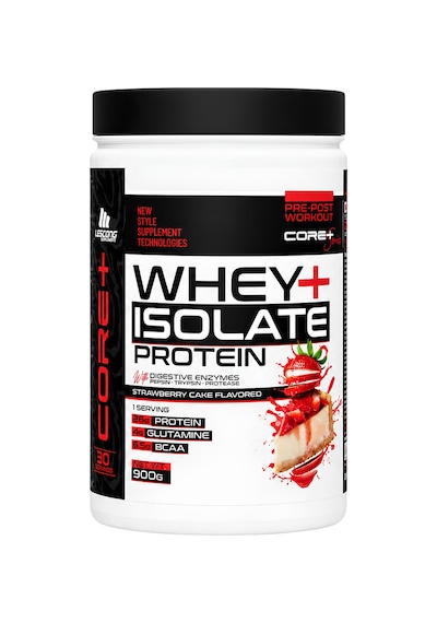 Mustang Nutrition Core+ Series Isolate Whey Protein Tozu 900 Gr 30 Servis Çilekli Pasta + Shaker + Protein Kahve Hediyeli