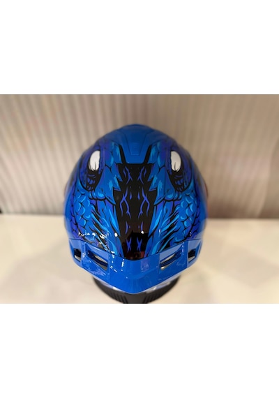 Sway Sw 867 Storm Full Face Kapalı Kask Mavi