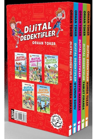 Dijital Dedektifler 5 Kitap Kutulu/orhan Toker/acayip Kitaplar