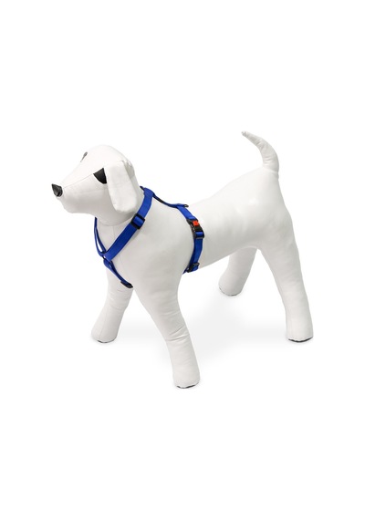 Karlıe - 917 - Köpek Göğüs Tasması L - Cadde101 - Mavi 65-100x2,5