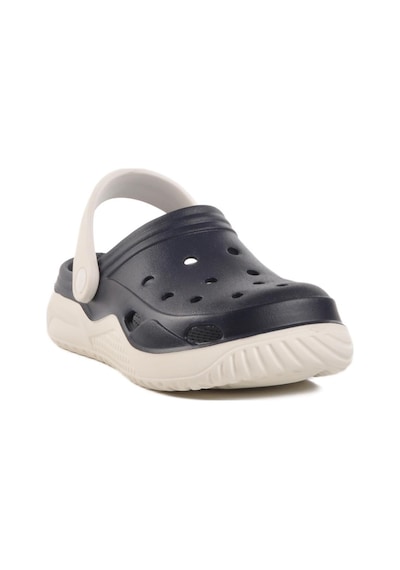Lacivert-beyaz Hafif Eva Taban Unisex Sabo Terlik Stella Z Lacivert - Beyaz