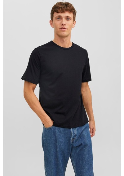 Jack & Jones Jacunder Tee Erkek 3'lü Bisiklet Yaka T-shirt 12248076 Siyah