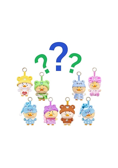 Upset Duck - Care Bears Gökkuşağı Serisi Anahtarlık Sürpriz Paket