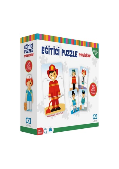 Games Eğitici Puzzle Meslekler 36 Parça 5030