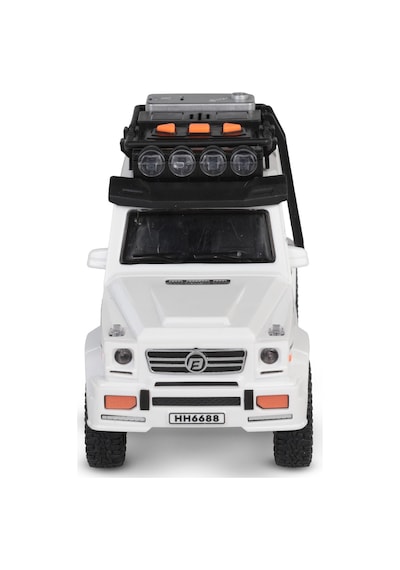 Vardem Kutulu Sürtmeli Işıklı Müzikli Off-road Lüks Araba - Beyaz