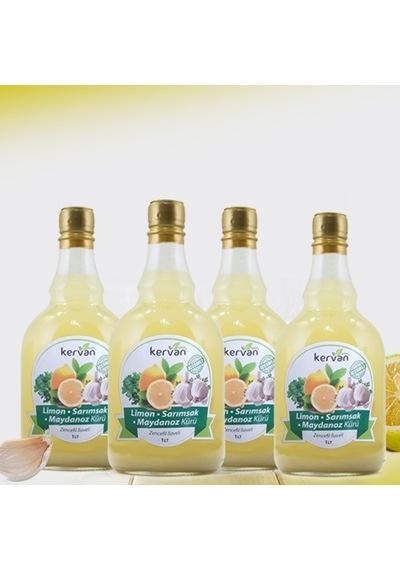 Emr Kervan Limon&Sarimsak&Maydanoz Kürü 1000 ML x 4 Adet