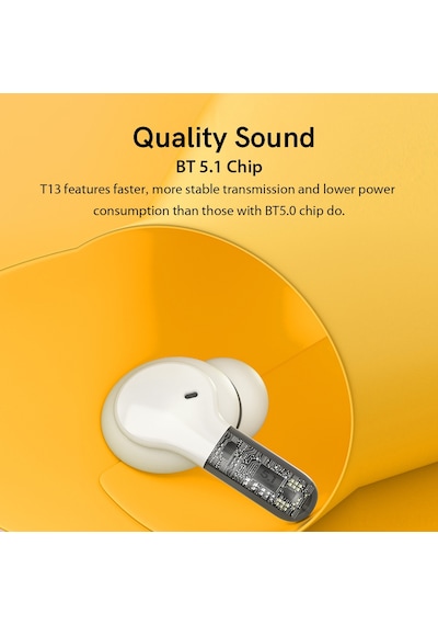 Ximistore9 Qcy T13 Kablosuz Kulaklık: 4 Mikrofonlu Gürültü Azaltma, Hızlı Bağlantı, Dokunmatik Kontrol, İos/android Uyumlu Qcy T13 Kablosuz Kulaklık Ximistore9 Qcy T13 Kablosuz Kulaklık: 4 Mikrofonlu Gürültü Azaltma, Hızlı Bağlantı, Dokunmatik Kontrol, İos/android Uyumlu Qcy T13 Kablosuz Kulaklık