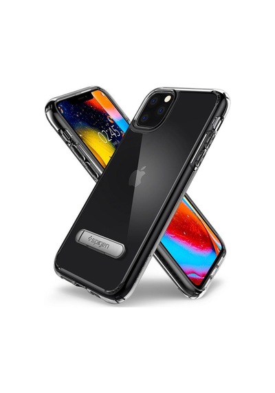 Spigen Apple Uyumlu iPhone 11 Pro İle Kılıf Ultra Hybrid S Crystal Clear