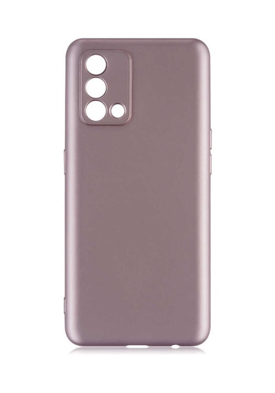 A74 4g Kılıf Tchs Premier Silikon Kapak - Rose Gold Rose Gold