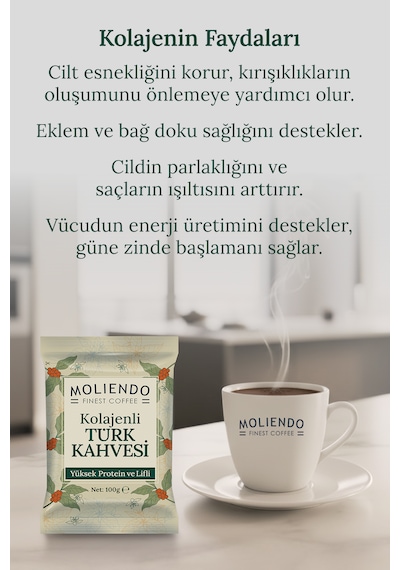Moliendo Kolajenli Türk Kahvesi 100 G Türk Kahvesi