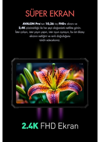 Vorcom Avalon 8 GB 256 GB 10.3" Tablet