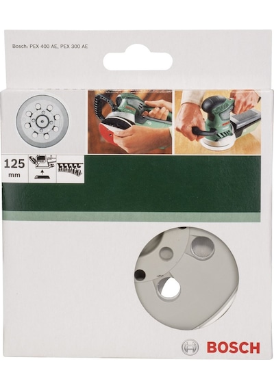 Bosch 125 mm Zımpara Tabanı Yumuşak (PEX 300/400 AE) - 2609256B62