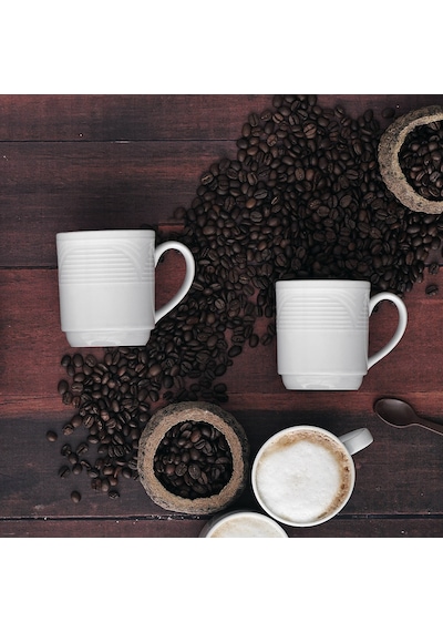 Güral Porselen Saturn 250 CC Mug Bardak Seti 2'li