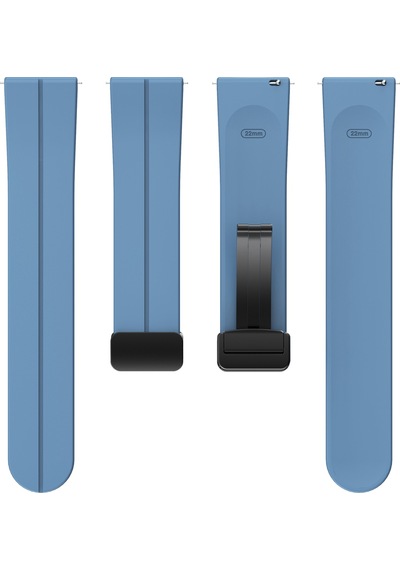 Amazfit Gts Bip Lite S Gtr 42mm Kordon Magnetli Ayarlanır Silikon Kordon 20mm