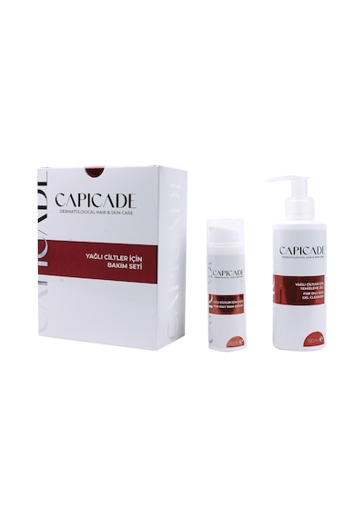 Capicade Yağlı ve Akneli Ciltler için Acne Bakım Seti