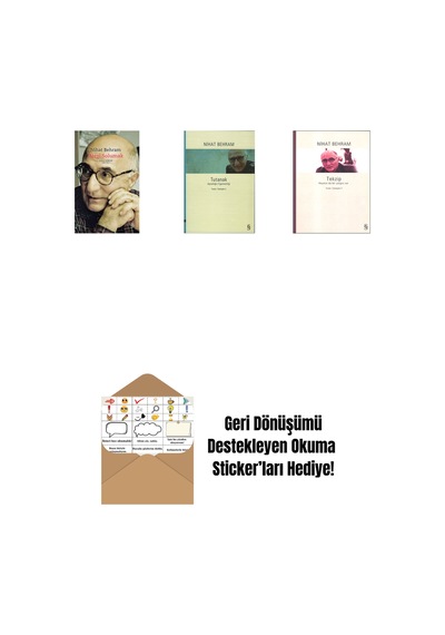 Ateşi Solumak Ciltli + Tutanak + Tekzip + Okuma Sticker'ları