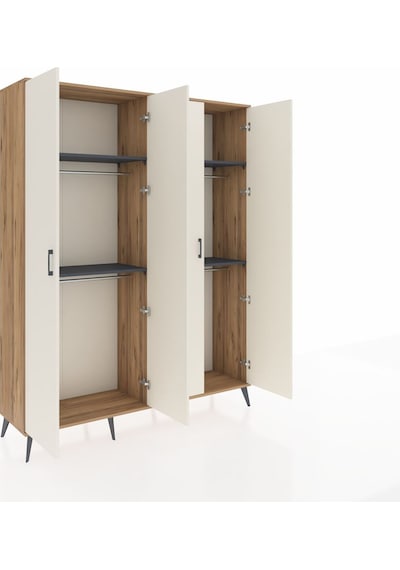 Hyperion Gardrop 4 Raflı 4 Kapaklı 4 Askılı 176x44x221 Çam-aytaşı/antrasit Aytaşı/antrasit Hyperion Gardrop 4 Raflı 4 Kapaklı 4 Askılı 176x44x221 Çam-aytaşı/antrasit Aytaşı/antrasit