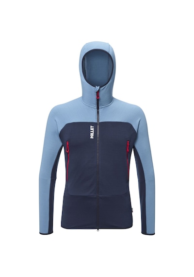 Millet Fusıon Grıd Jkt Erkek Kapşonlu Polar Ceket Tam Fermuar Mıv9024 N9302 Çok Renkli