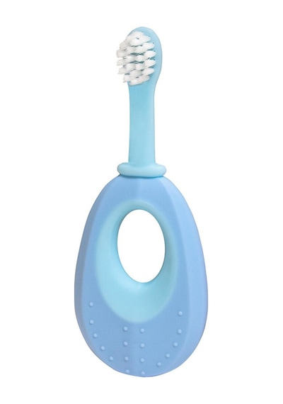 Humble Brush Baby Bebekler İçin Alıştırma Diş Fırçası - Mavi 5 Adet