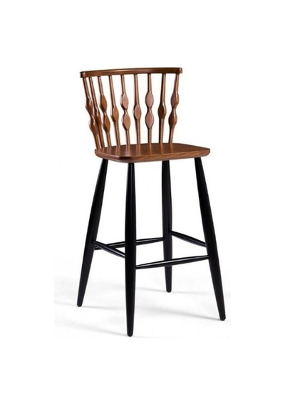 Natura Retro Bar Sandalyesi Ceviz