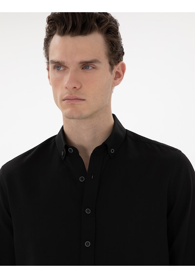 Pierre Cardin Erkek Siyah Gömlek Desenli 50304764-vr046 Siyah Pierre Cardin Erkek Siyah Gömlek Desenli 50304764-vr046 Siyah